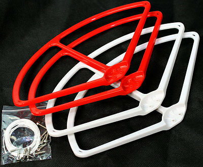9" Propeller Prop Protector Guard For Dji Phantom 1 2 3 Vision+ Fc40 Red White