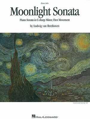Moonlight Sonata Sheet Music Piano Solo New Beethoven 000351694
