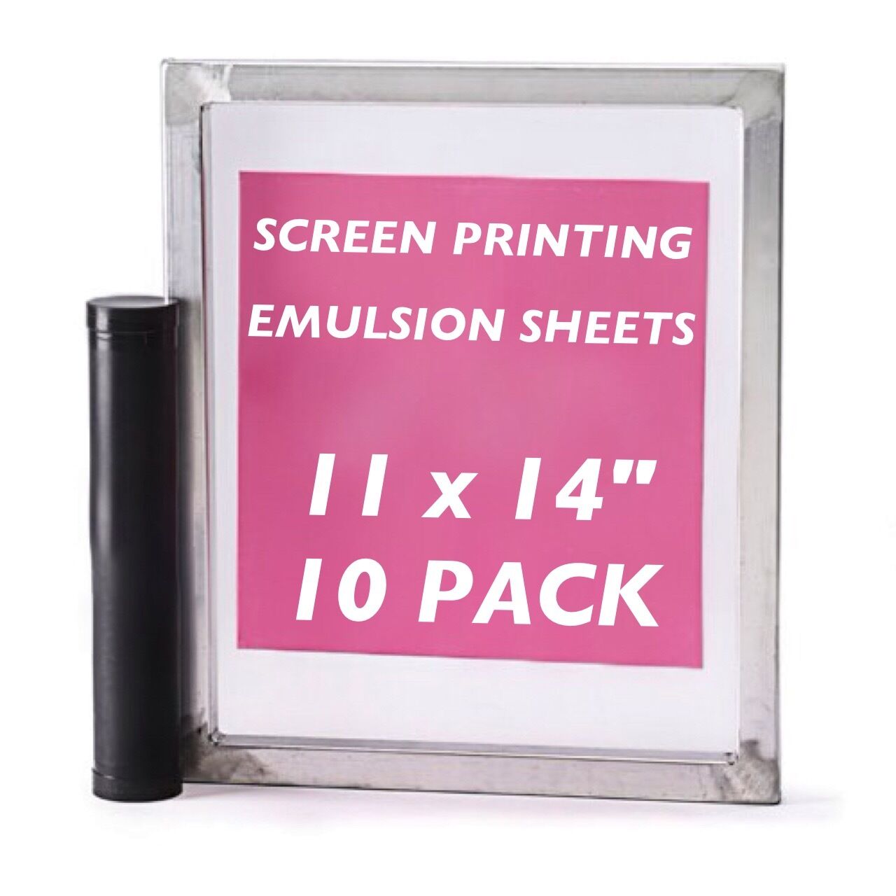 Emulsion Sheets - 10 Pack - 11"x14" Diy Yudu Style Screen Printing - (no Mesh)